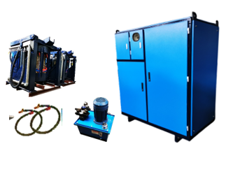 0.5噸中頻爐（鋼殼爐體）